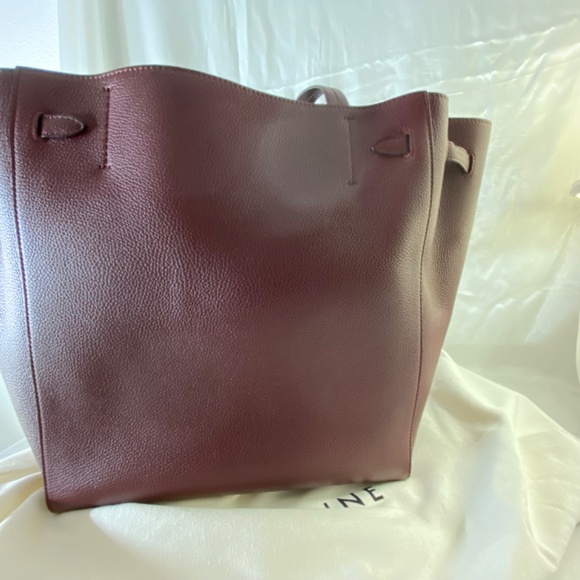 Celine Burgundy Tote - Picture 2 of 10
